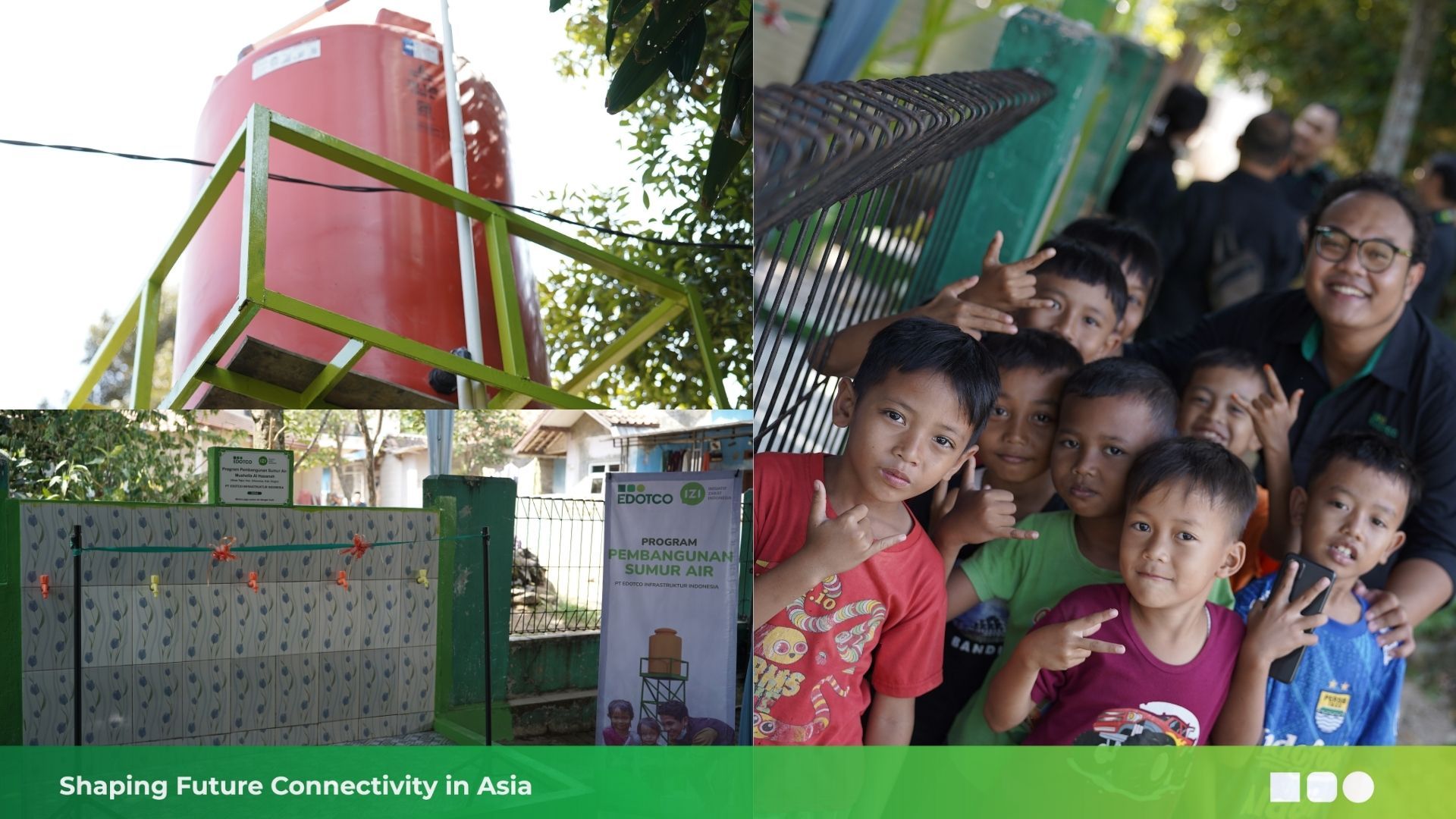 EDOTCO Indonesia Addressing Community Well-Being with Tower2Water Initiative