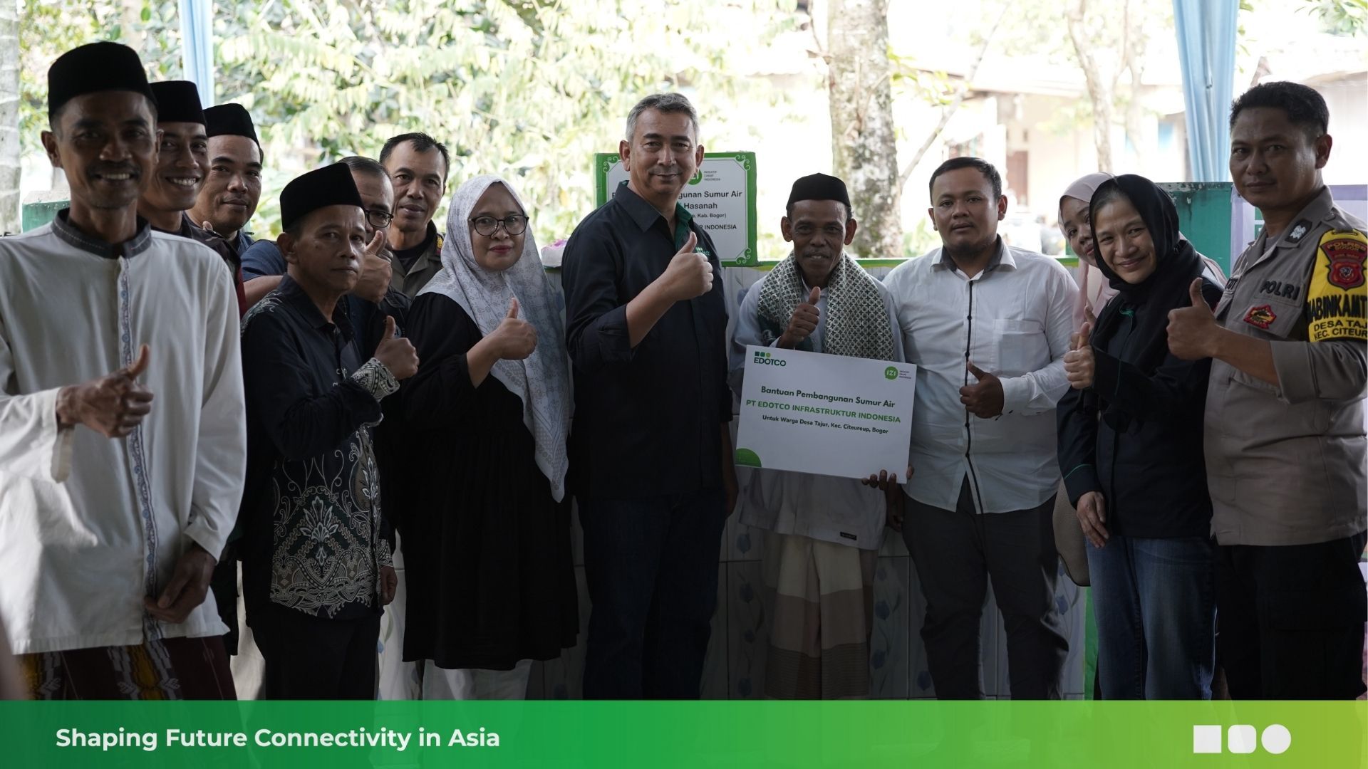 EDOTCO Indonesia Addressing Community Well-Being with Tower2Water Initiative